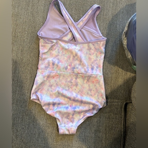 D10.4.  Cat & Jack Sz L (10/12/) multicolor girls one piece swimsuit. - Picture 3 of 3